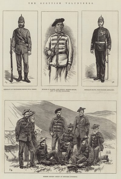 Los voluntarios escoceses de Frank Dadd
